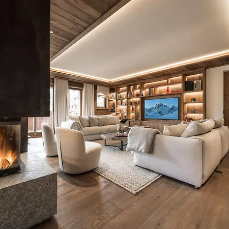 Daire Luxueux 4 Ch. A Le Praz - Parking Inclus - Fr-1-568-58 *